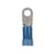 Panduit Ring Terminal, #8 Stud Size, 6 AWG, 600 V, Vinyl Insulated, Blue, 20 PK PV6-8R-E - alternate 1